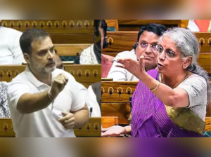 Rahul Gandhi, Nirmala Sitharaman