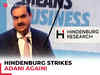 $310 mn frozen by Swiss Bank over Adani links, says Hindenburg; Adani Group rejects claims