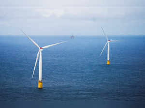 FILE PHOTO: Opening of Hywind Tampen floating offshore wind farm