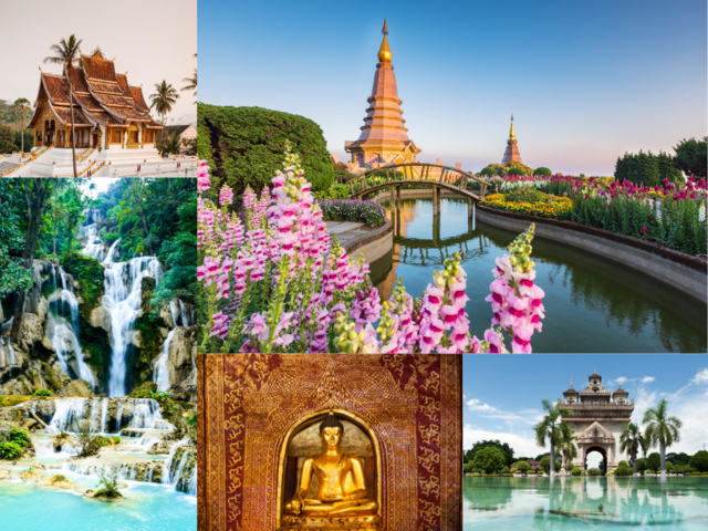 Thailand (Chiang Mai) and Laos (Vientiane and Luang Prabang)