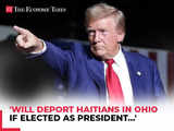 'Will deport Haitians in Ohio if elected as President...': Trump vows mass deportation of immigrants