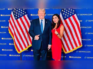 Donald Trump with Laura Loomer (Source: Intstagram / Loomer FanClub)