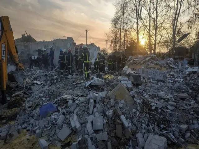 Russian bomb injures at least 30 civilians in Ukraine's Kharkiv, officials say