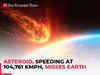 Asteroid 2024 RN16, speeding at 104,761 KMPH, misses Earth by 4.4 lunar distances, NASA reveals