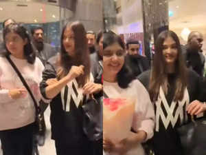 Aishwarya Rai spotted in Dubai: Fans ask ‘where is wedding ring’?:Image