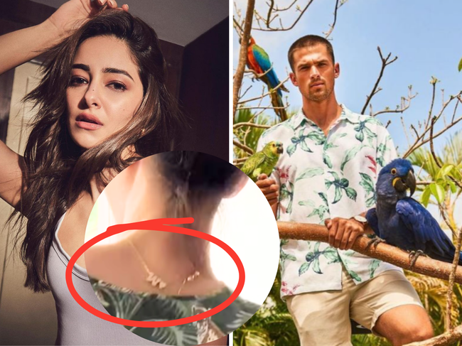 Ananya Panday Flaunts 'W' Pendant