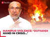 Manipur Violence: ‘Outsider hand in crisis…’ CM Biren Singh reiterates role of foreign hand