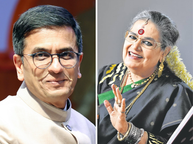 DY Chandrachud, Usha Uthup