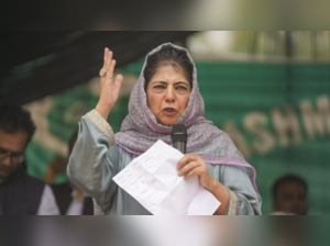 PDP chief Mehbooba Mufti