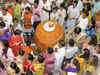 Hyderabad's Balapur Ganesh Laddu auctioned at Rs 30 lakh, Keerthi Richmond Villas Laddu sold at record Rs 1.87 Crore