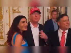 Donald Trump and Laura Loomer