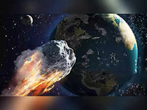 Asteroid Hitting Earth