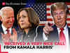 Donald Trump describes Kamala Harris's call as 'very nice' following assassination threat