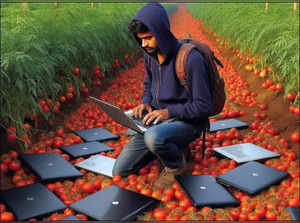 Bengaluru techie steals 50 laptops worth Rs 22 lakh after suffering losses in tomato farming