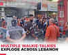 Walkie-talkies explode in Lebanon's Beirut day after pager blasts targeting Hezbollah; 3 dead