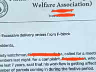 Housing society issues notice against bachelors for receiving 'too many parcels'. Post goes viral