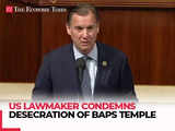 US lawmaker Tom Suozzi condemns desecration of BAPS Temple in New York, calls for action against vandals