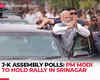 J-K Assembly Polls: PM Modi to hold rally in Srinagar under tight security cover