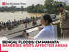 CM Mamata Banerjee visits flood-affected areas, blames Centre run organisation for 'sinking' Bengal