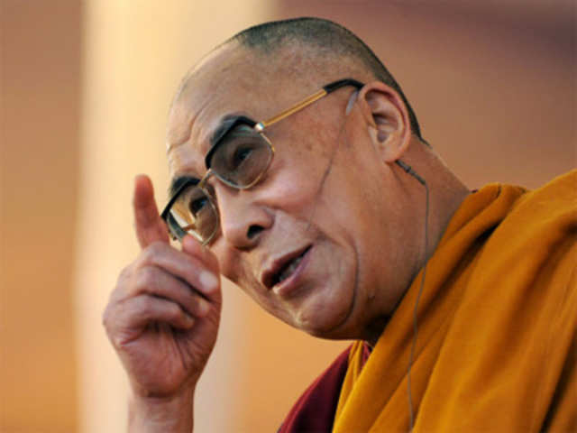Dalai Lama at the Kalachakra Festival in Bodhgaya