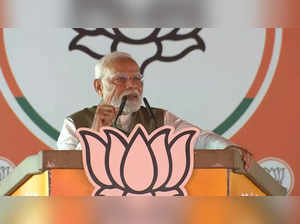 Prime Minister Narendra Modi in Srinagar rally