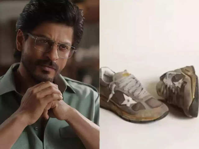 Why does SRK love distressed sneakers?