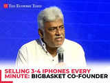 BigBasket's Hari Menon at ET Soonicorn: 'Selling 3-4 iPhones every minute...'