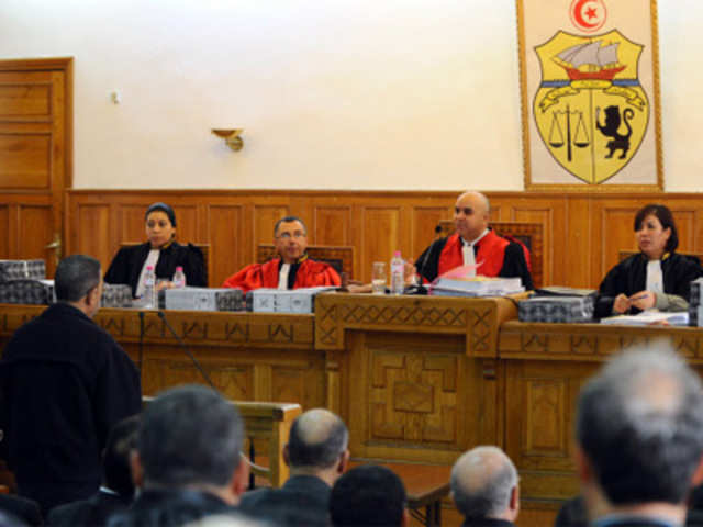 Tunisia revolution justice trial