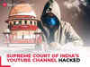 Supreme Court of India’s YouTube channel hacked, shows videos of US-based company ‘Ripple’