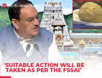 'Action will be taken…' JP Nadda intervenes in Tirupati Prasadam row, seeks report from Andhra CM