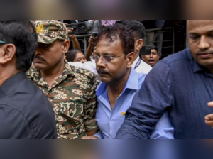 CBI officials produce former principal of RG Kar Medical College and Hospital Sandip Ghosh (PTI photo)