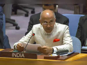 **EDS: IMAGE VIA @IndiaUNNewYork ON SEPT. 10, 2024** New York: Permanent Represe...