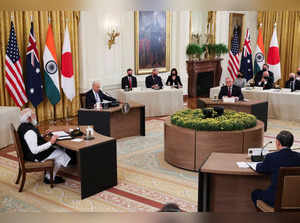 U.S. President Biden hosts 'Quad nations' meeting at the Leaders' Summit of the Quadrilateral Framework at the White House in Washington