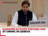 Kashmiri activist Javed Beigh highlights atrocities in Gilgit Baltistan at UNHRC; calls for urgent action