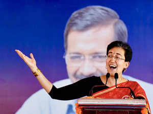 **EDS: IMAGE VIA @AtishiAAP ON TUESDAY, SEPT 3, 2024** Delhi Minister and AAP le...