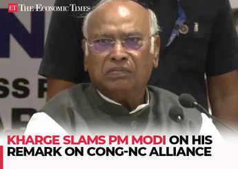 'Mohabbat Hamare Saath, Shaadi Pakistan Ke Saath…': Kharge on PM Modi's remark on Cong-NC alliance