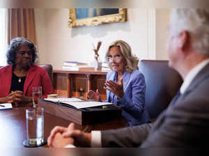 Jill Biden speaks at Joe Biden’s first cabinet meeting since Oct 2023, netizens ask ‘Who’s running the country?’