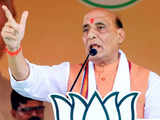 Rajnath Singh leaves for Varanasi by road as his chopper could not be refuelled in J'Khand's Garhwa