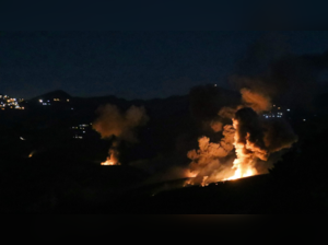 Israeli military strikes Hezbollah targets