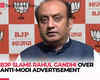 'Hate advertisement….' BJP’s Sudhanshu Trivedi hints Rahul Gandhi‘s role in anti-Modi posters in US