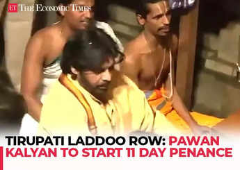 Tirupati laddoo row: Pawan Kalyan to start 11 day penance for the sins done by previous Jagan govt