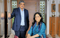 Nandan Nilekani's wife acquires Rs 8.55 crore stake in this small-cap logistics firm