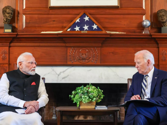 PM Modi meets Joe Biden