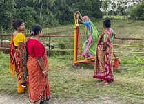 BSF creates open-air gyms, bathrooms for women along India-Bangladesh border in West Bengal