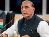 Pakistan feeling pain watching democracy flourishing in J&K: Rajnath Singh