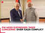 Israel-Hamas war: PM Modi meets Palestinian President, expresses 'deep concerns' over Gaza conflict