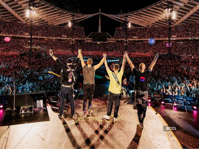 British rock band Coldplay