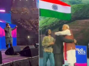 With 'Jai Hanuman', PM Modi hugs Hanumankind after rapper wows desi diaspora at New York:Image