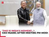 'This is India's moment…': Nvidia CEO Huang after meeting PM Modi in US