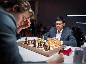 **EDS: TWITTER IMAGE POSTED BY @NorwayChess ON MONDAY, JUNE 6, 2022** Stavenger:...